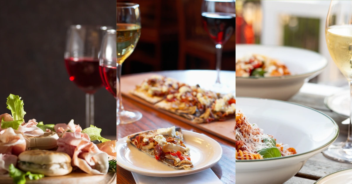Maridaje vino y comida
